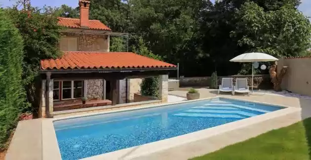 Ferienhaus Mlin mit eigenem Pool - Insel Krk