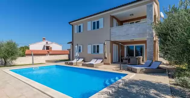 Villa Terlevic with Pool surrounded by Olive Groves