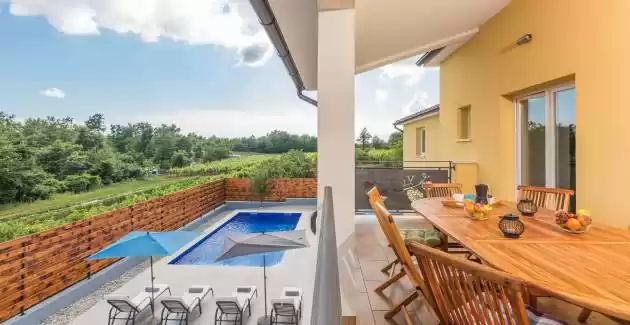 Villa Zupan mit eigenem Pool