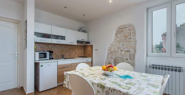 Apartment Iris II in der Innenstadt von Porec