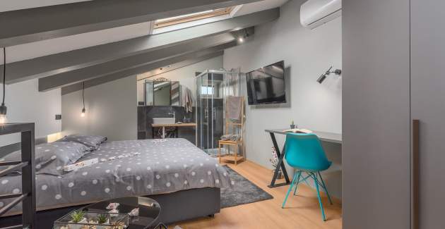 Apartman Romano s pogledom na more, okolica Poreča