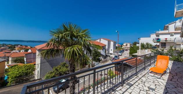 Apartment Rebic Selce mit Meerblick