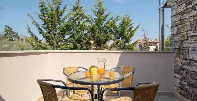 Apartment Bruneta mit Meerblick in Vabriga