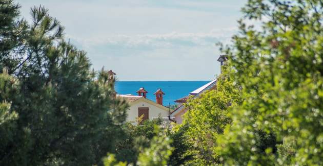 Ferienwohnung Ana mit Terrase und Merblick