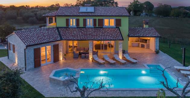 Villa Gardenia con piscina e giardino