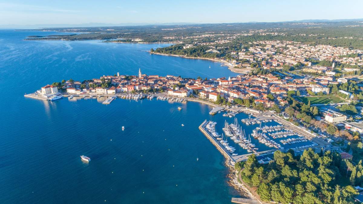 Poreč Istrien die Stadt