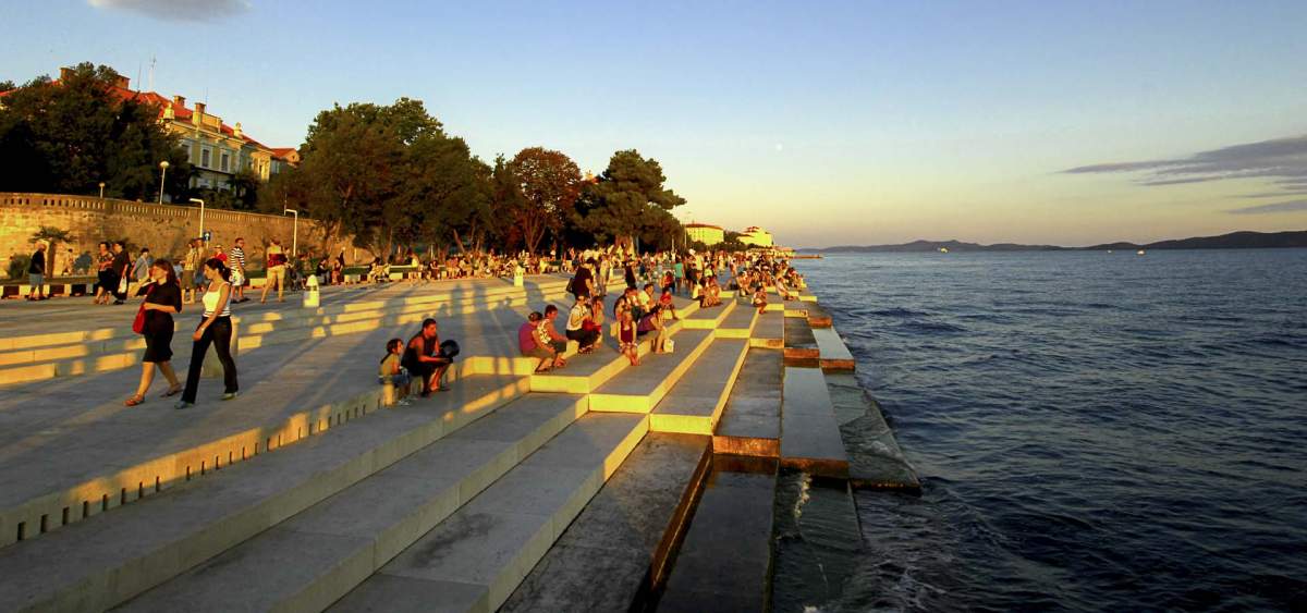 Zadar, sea organ