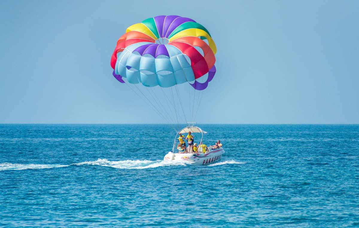 boat on the sea