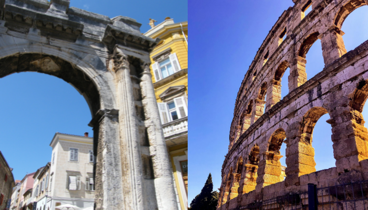 Gates of Heraclues in Pula