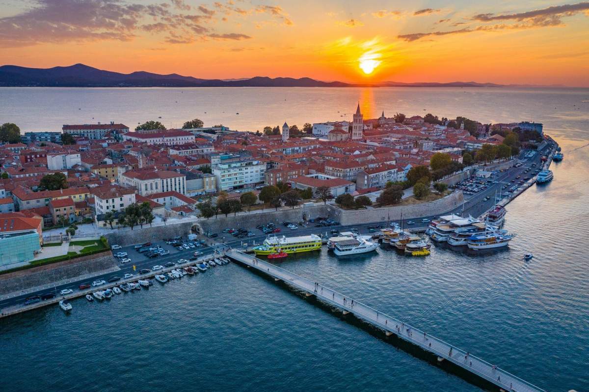 Zadar Stadtzentrum Kroatien