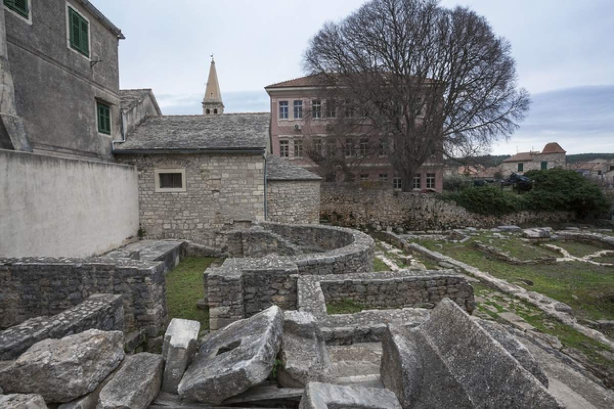 La pianura di Stari Grad a Hvar