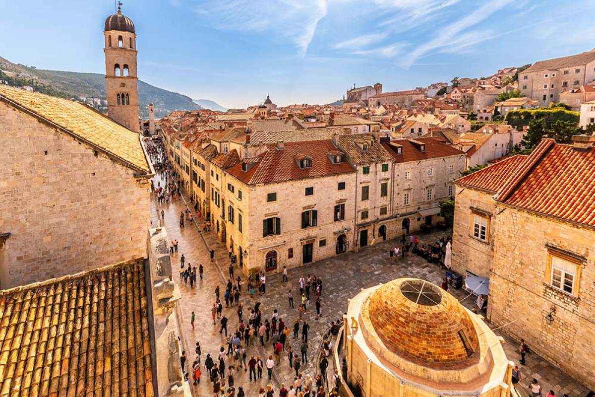 Dubrovnik Stradun Straße