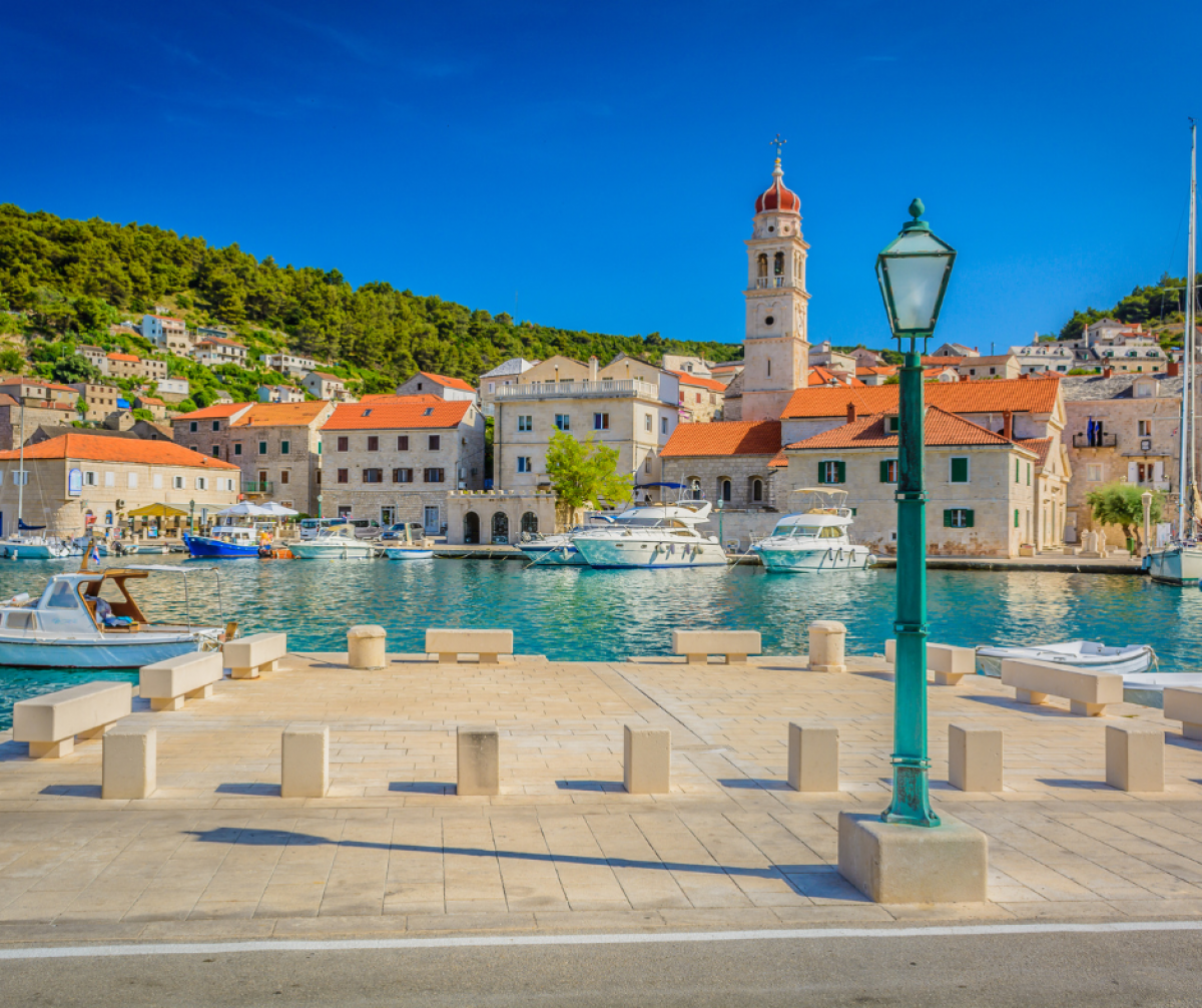 Stadt Bol, Insel Brač Kroatien