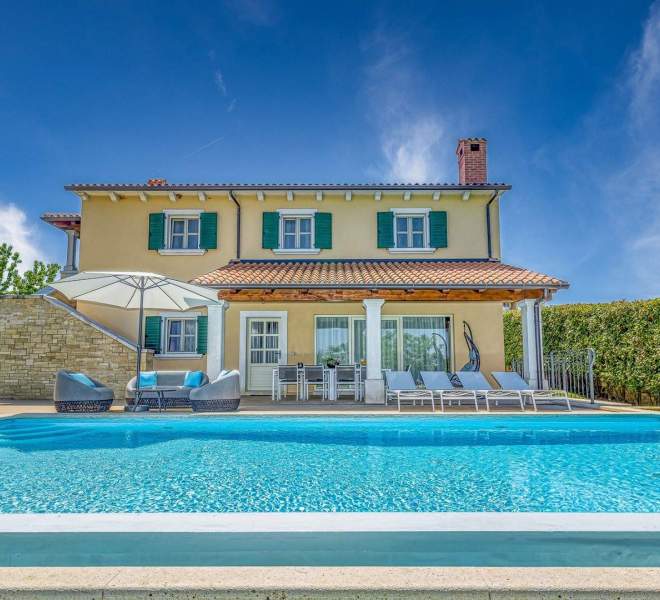 Villas with pool in Central Istria