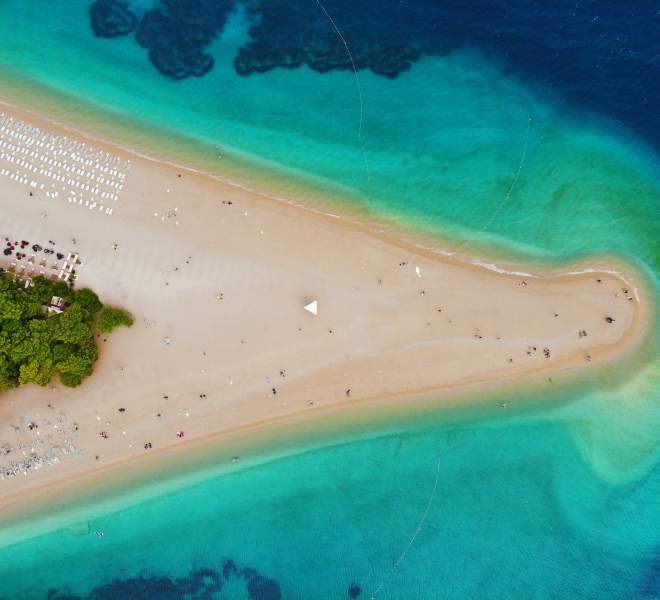 Ferienhaus auf der Insel Brač