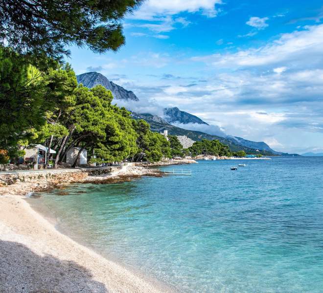 Ferienhäuser mit Pool in Makarska