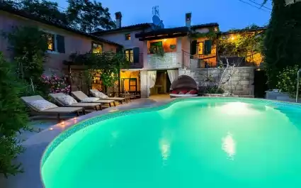 Authentic Villa Albazora in Central Istria