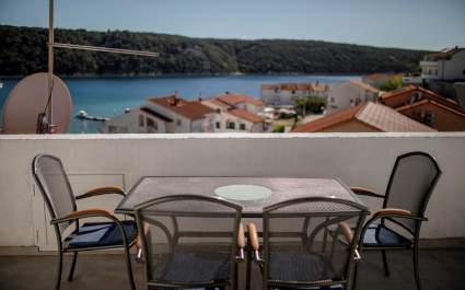 Apartments Korina / Apartment A3 with balcony and sea view - Island of Rab