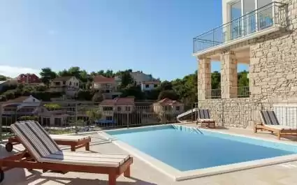 Villa Lovely maiden near Vela Luka, pool