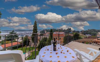 Apartment Sbardella A1 mit Balkon und Meerblick Vrsar