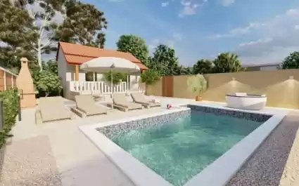 Ferienhaus Stella in der Nähe von Imotski mit privatem Pool und Whirlpool