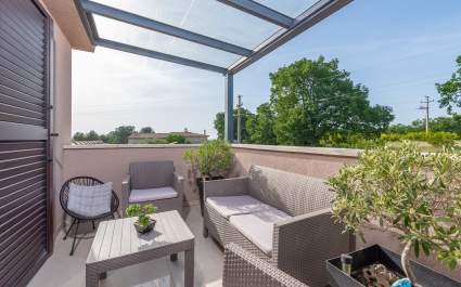 Ferienwohnung David mit Balkon