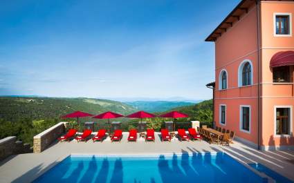 Palazzo Angelica Doppelzimmer S5 mit Bergblick