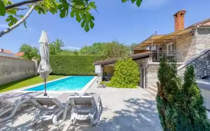 Ferienhaus Mlin mit eigenem Pool - Insel Krk