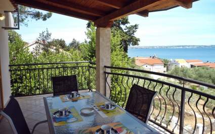 Ferienhaus Klarin mit Meerblick in der Nähe von Zadar - Insel Ugljan