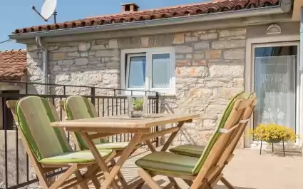 Apartment Bruneta mit Meerblick in Vabriga