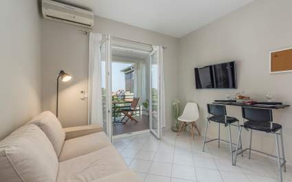 Ferienwohnung Green mit Balkon