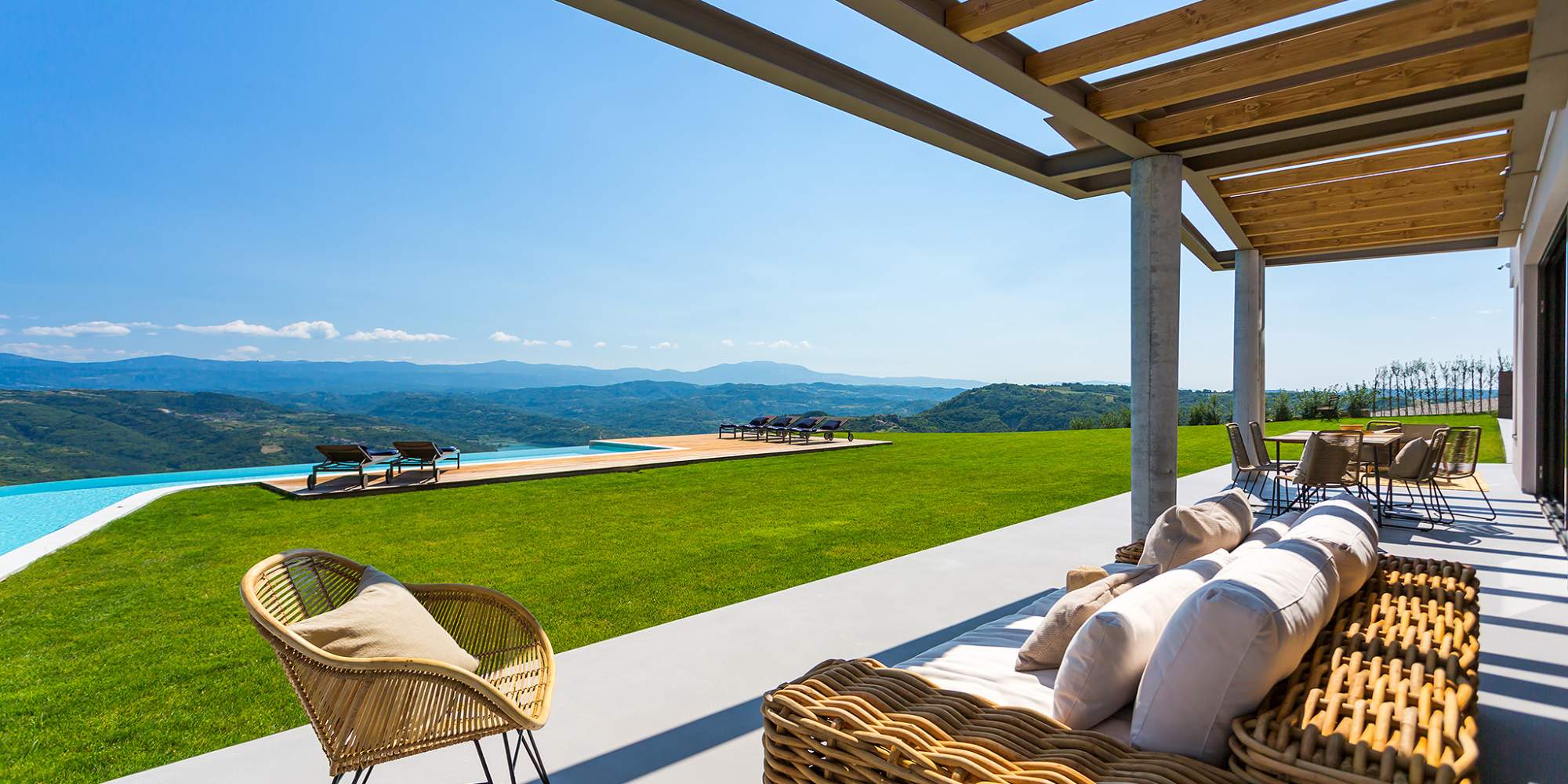 Luxury villa with breathtaking view